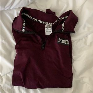 PINK maroon ultimate pullover